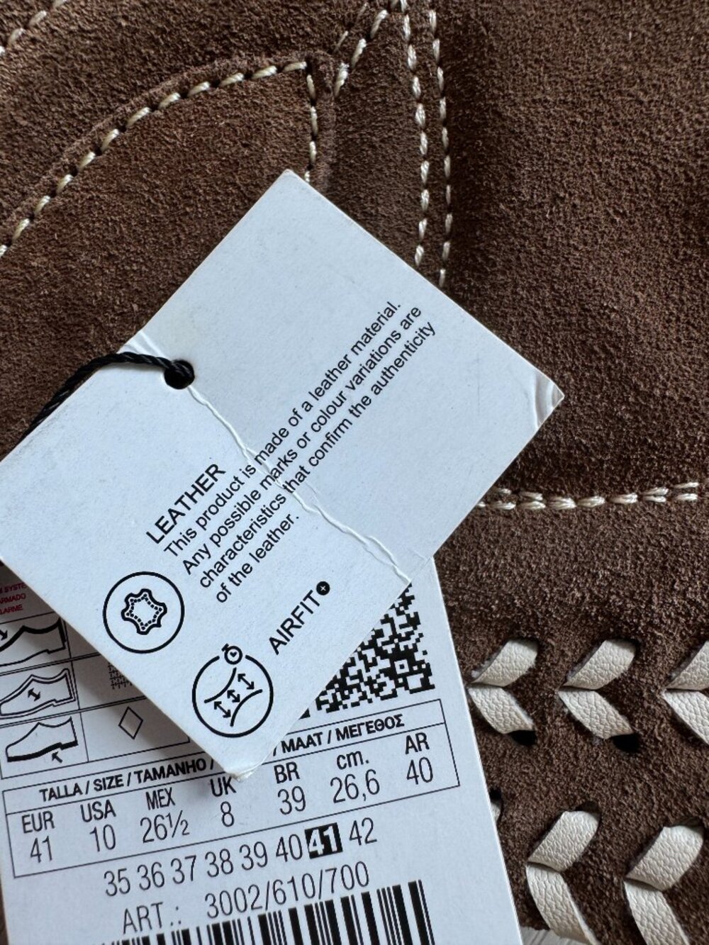ZARA Suede Embroidered Cowboy Boots | Heart Cutout | Whipstitch | Brown | NWT | - Picture 13 of 16